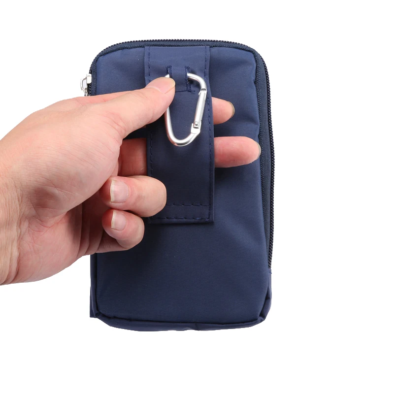 Универсальный 5 7-дюймовый спортивный кошелек на молнии сумка для мобильного