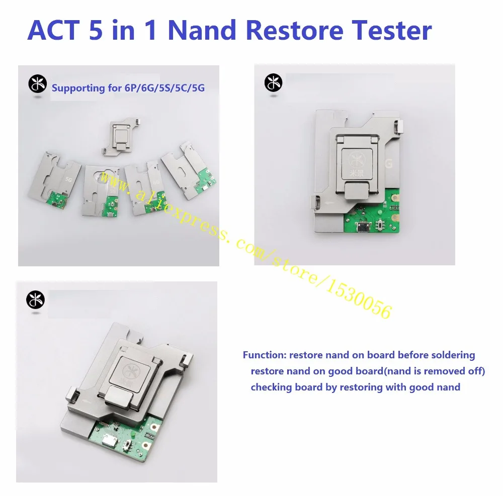 

ACT 860 model 5 in 1 Nand Restore Tester Supporting for iPhone 6P/6G/5S/5C/5G