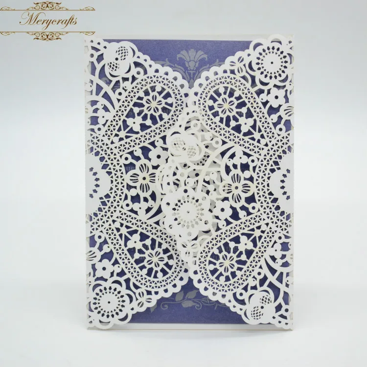 Романтическое приглашение лазерная вырезка фотоаксессуары для свадебных