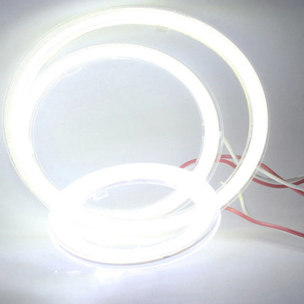 Противотуманная фара 60 мм + крышка из поликарбоната автомобильные ангельские