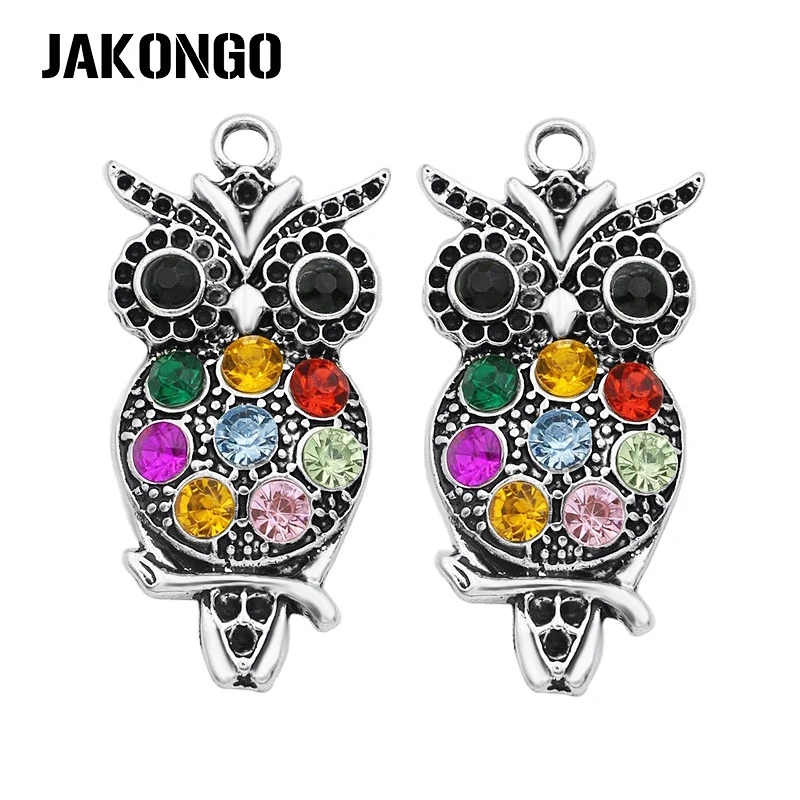 

Подвески-шармы JAKONGO для ювелирных изделий, 48x23 мм, 2 шт./лот