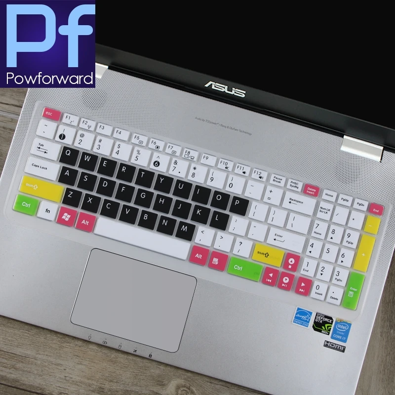 15 6 дюймовая Защитная крышка для клавиатуры ноутбука Asus ROG X556U X556UR X556UB X556UQ X556 x555ld