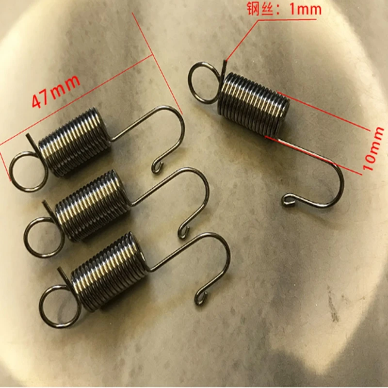 

10pcs stainless steel advisement poster spring with hook