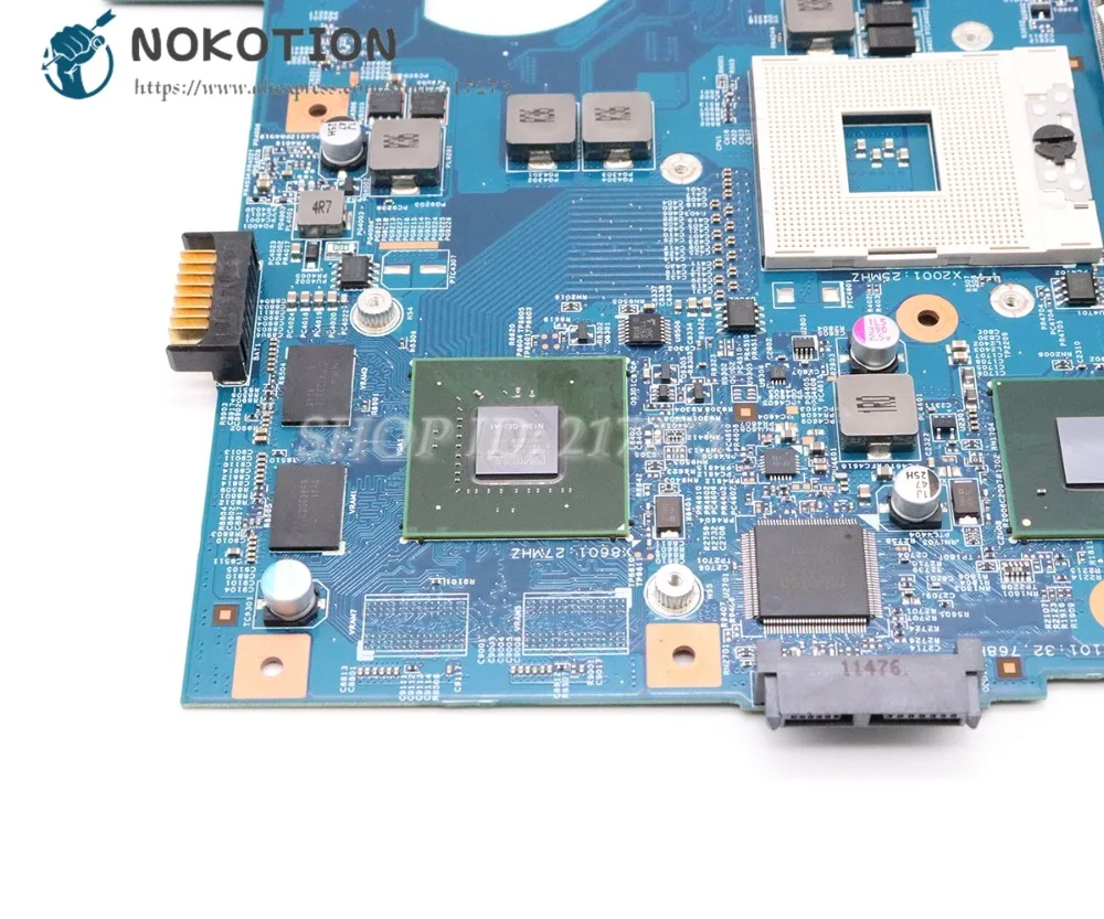Материнская плата NOKOTION MBRUY01001 JE40 HR MB 48 4iq01. 041 для ноутбука Acer asipre 4750 4752 HM65 GT610M DDR3 |