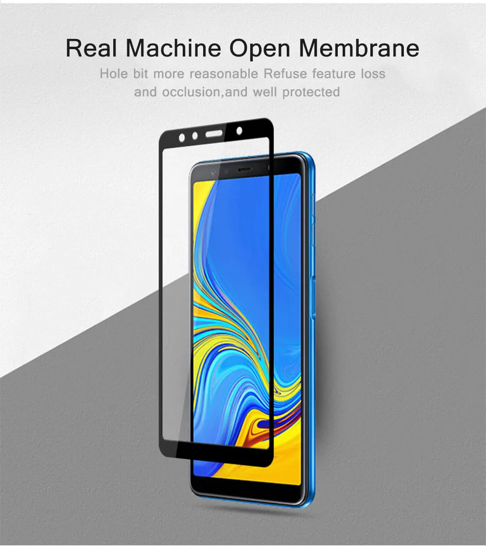 Для samsung Galaxy A7 A750 закаленное стекло полное покрытие экрана протектор для samsung Galaxy A7 A750 защитное стекло