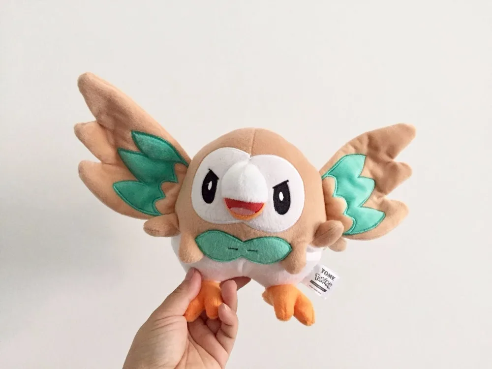 Новые Аутентичные Японская Аниме игра Rowlet птица плюшевые игрушки куклы подарок
