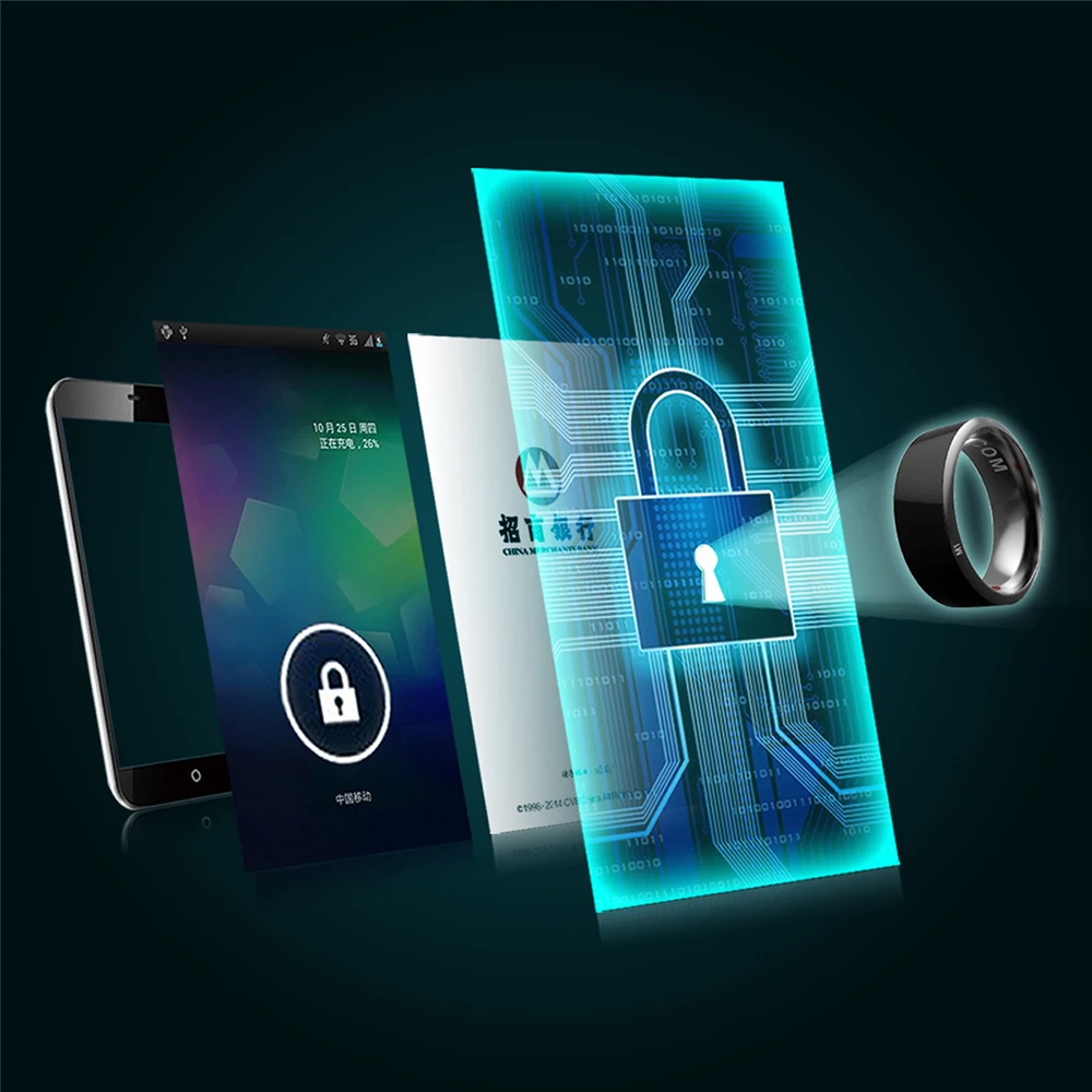 Смарт-кольцо Jakcom R3 носимые устройства Волшебный палец NFC Кольцо умная