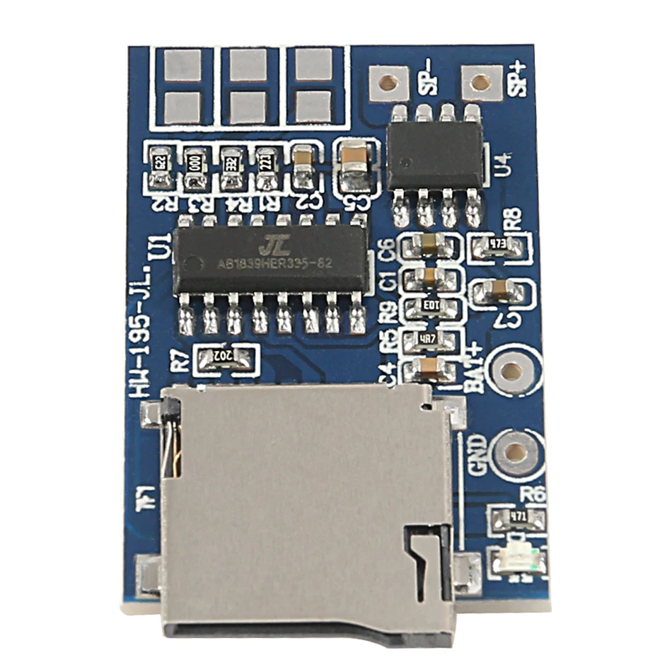 GPD2846A tf-карта MP3 декодер плата 2 Вт модуль усилителя для Arduino GM блок питания Mp3 Uncork