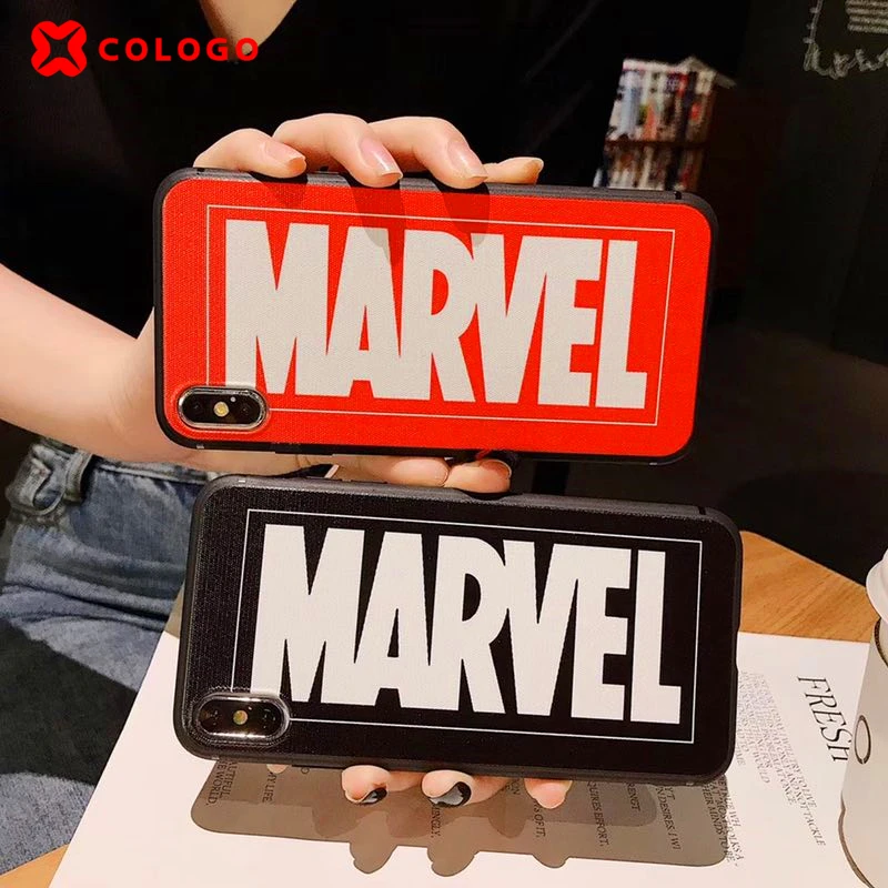 Горячие Marvel Мстители мягкий чехол для телефона iphone 6 6S 7 8 Plus X XR XS Max TPU материал анти