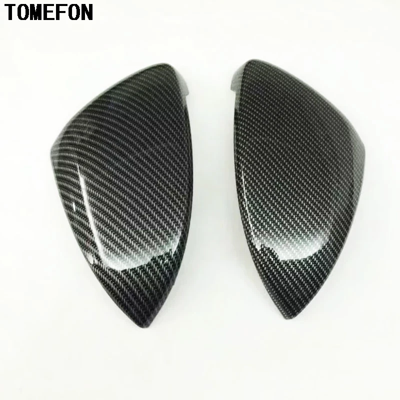 TOMEFON Авто Зеркало Обложка для VW GOLF VII 7 MK7 GTI Golf 2013 2017 заднего вида боковой двери