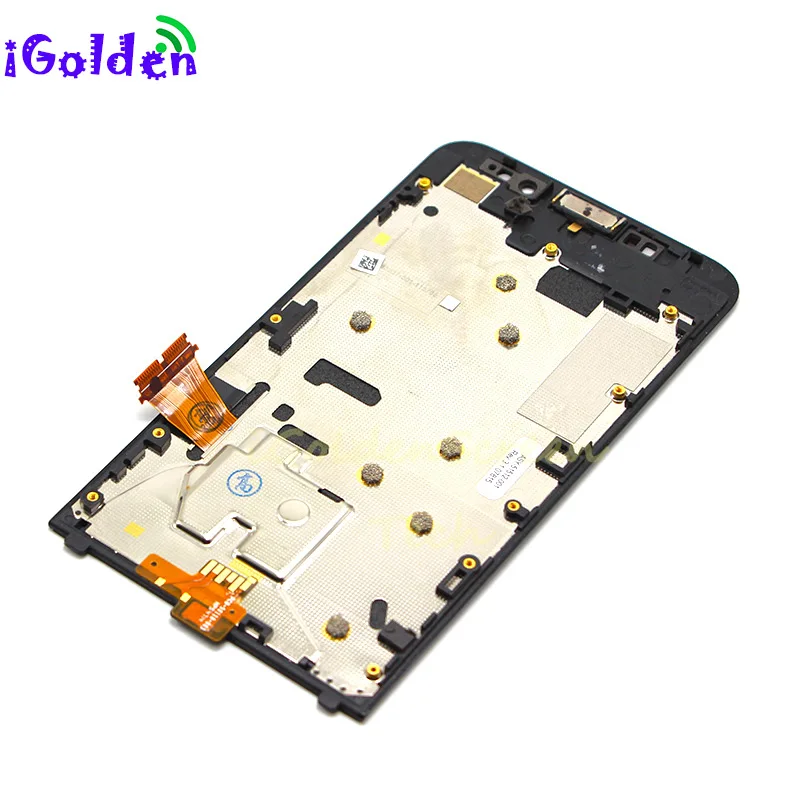 Для Blackberry Z30 4G ЖК-дисплей с кодирующий преобразователь сенсорного экрана в сборе с рамкой запасные части для BlackBerry Z30 lcd