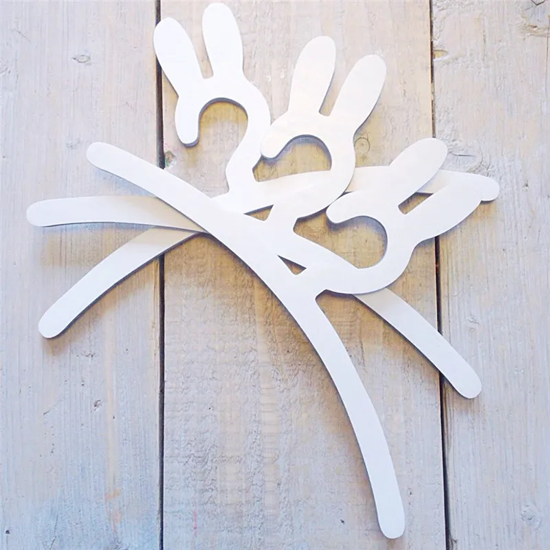 Милые 5 шт. лучшие подарки для детей оригинальные вешалки из соснового дерева с