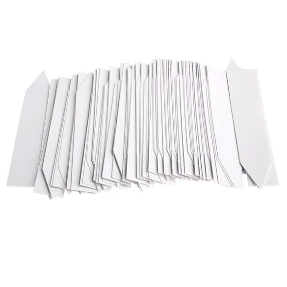 Новая упаковка из 100 цветочных горшков пластиковые садовые маркеры Детские