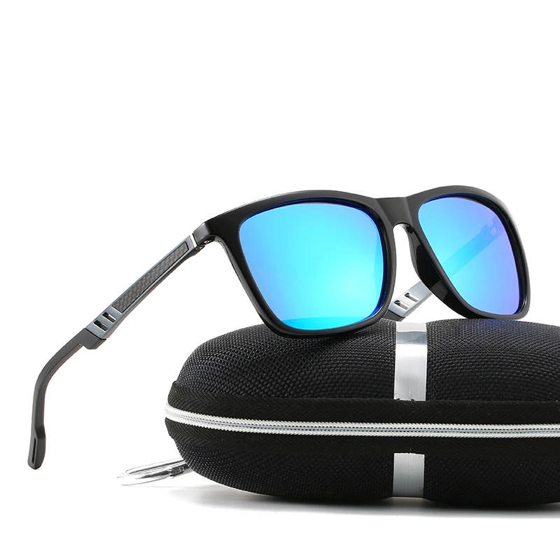 

New Men and Women Sunglasses Polarized Trend Driver Glasses Colorful Aluminum Magnesium Alloy Mens Eyeglasses Spring Legs