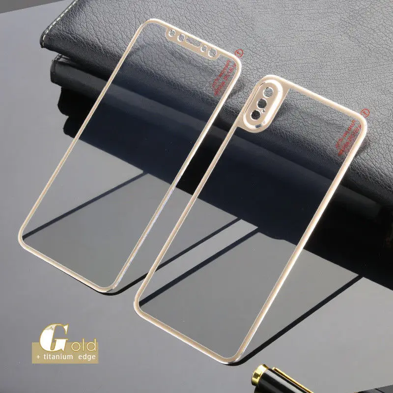 Переднее+ заднее закаленное стекло для iPhone X полная защита экрана Замена чехол для Apple iPhone 11Pro Max XS Max XR