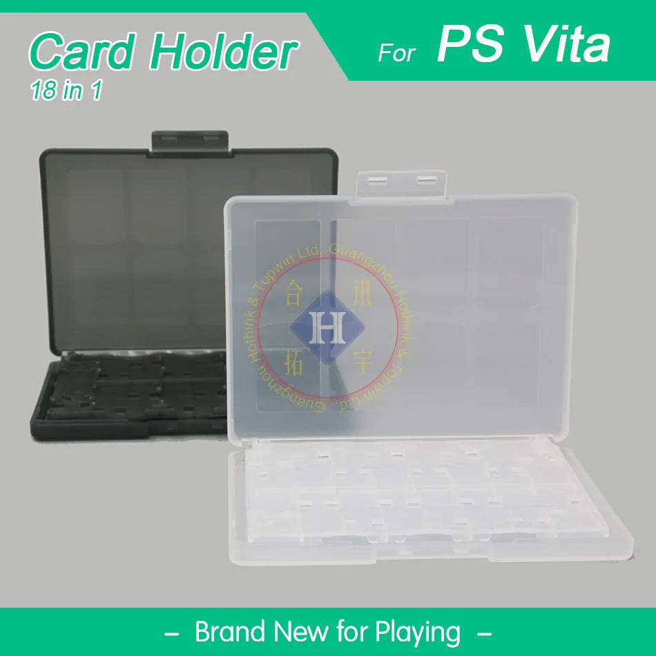 HOTHINK 18 в 1 защитный игровой картридж держатель коробка для psv ita PS VITA 1000/2000 |
