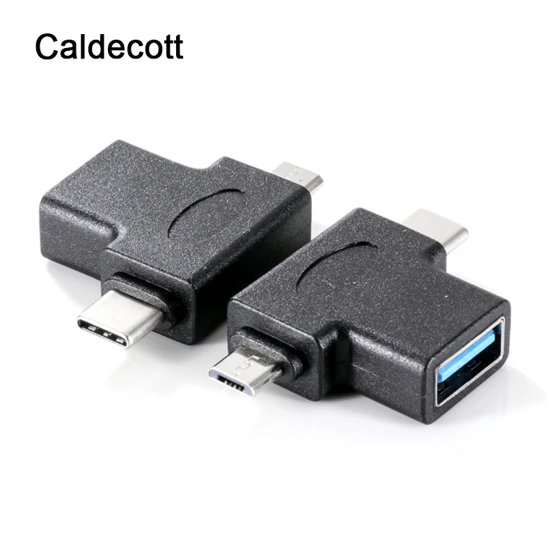 USB адаптер Caldecott типа C 3 0 OTG в 1 Micro конвертер для Xiaomi One Plus Nexus 6P оптовая
