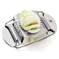 2017 japanese style multi function stainless steel or plastic kitchen cutting eggs machine egg slices split