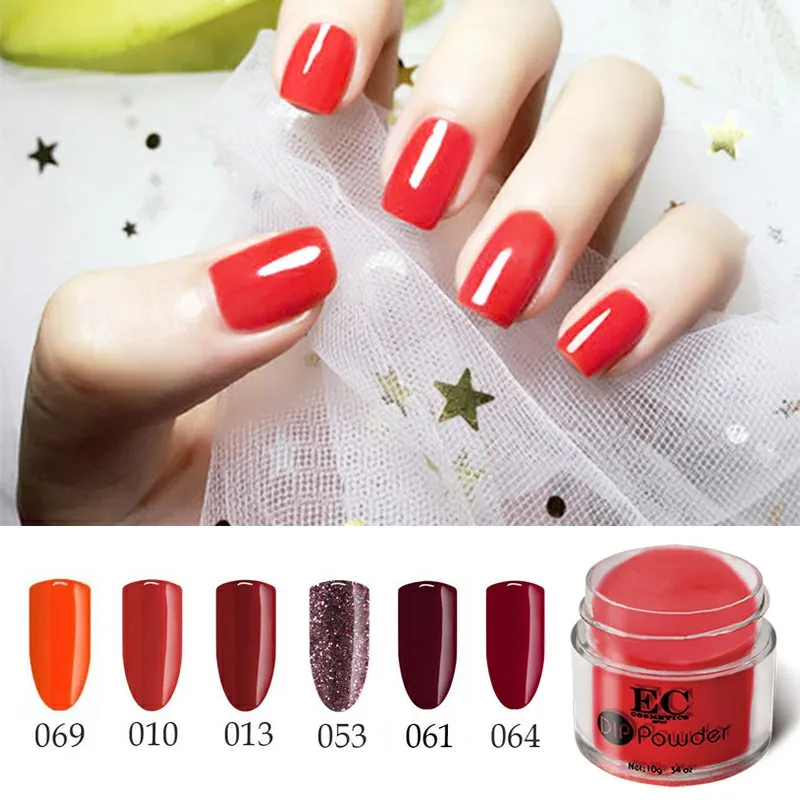 Like не повреждает гвоздь кровать погружения порошок цвета 10 г/шт. набор цветов