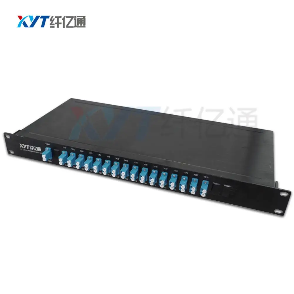 1U rackmount одиночное волокно 18 каналов 1270 1610nm CWDM mux demux|cwdm mux| |