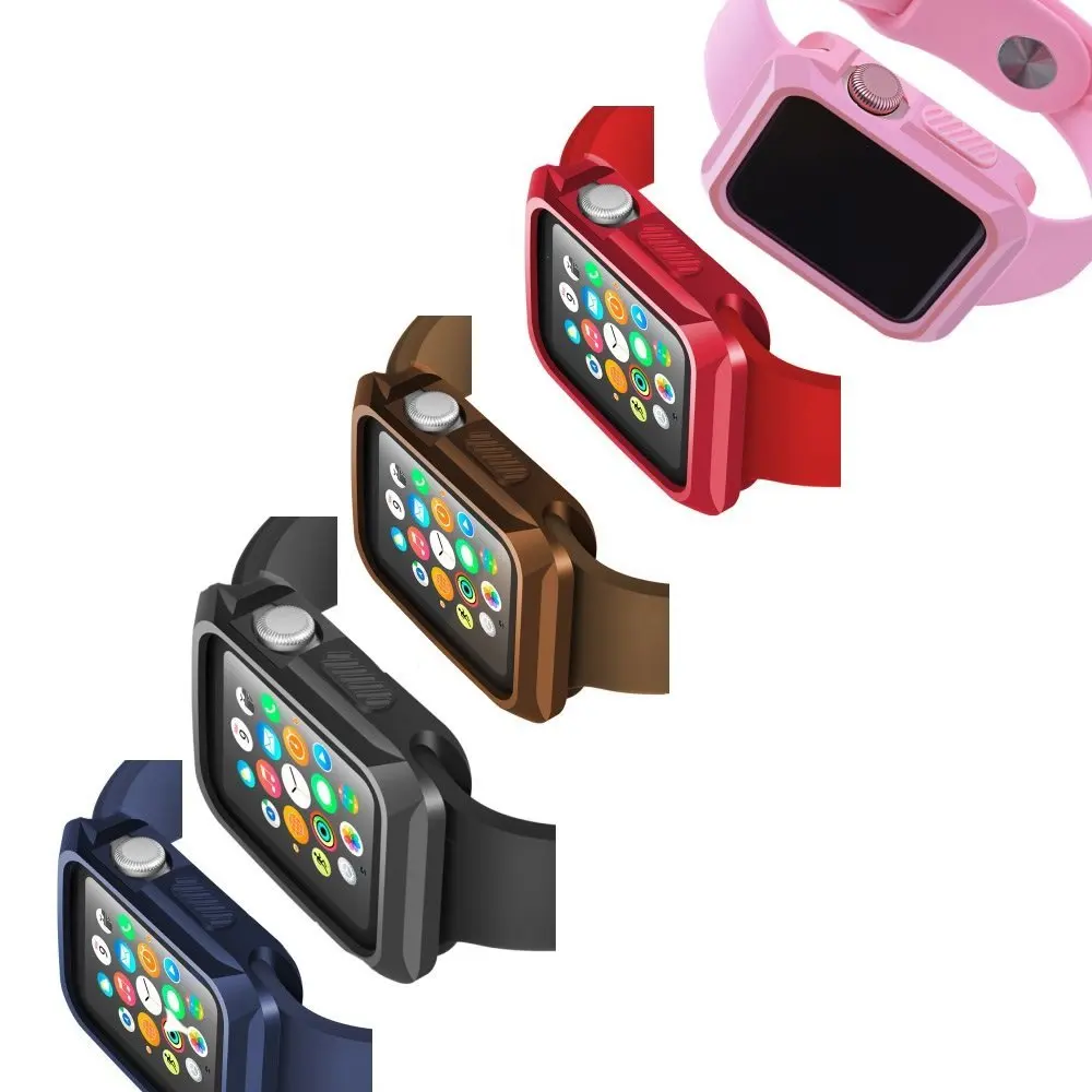 Прочный защитный ТПУ Универсальный тонкий чехол для часов 5 видов цветов