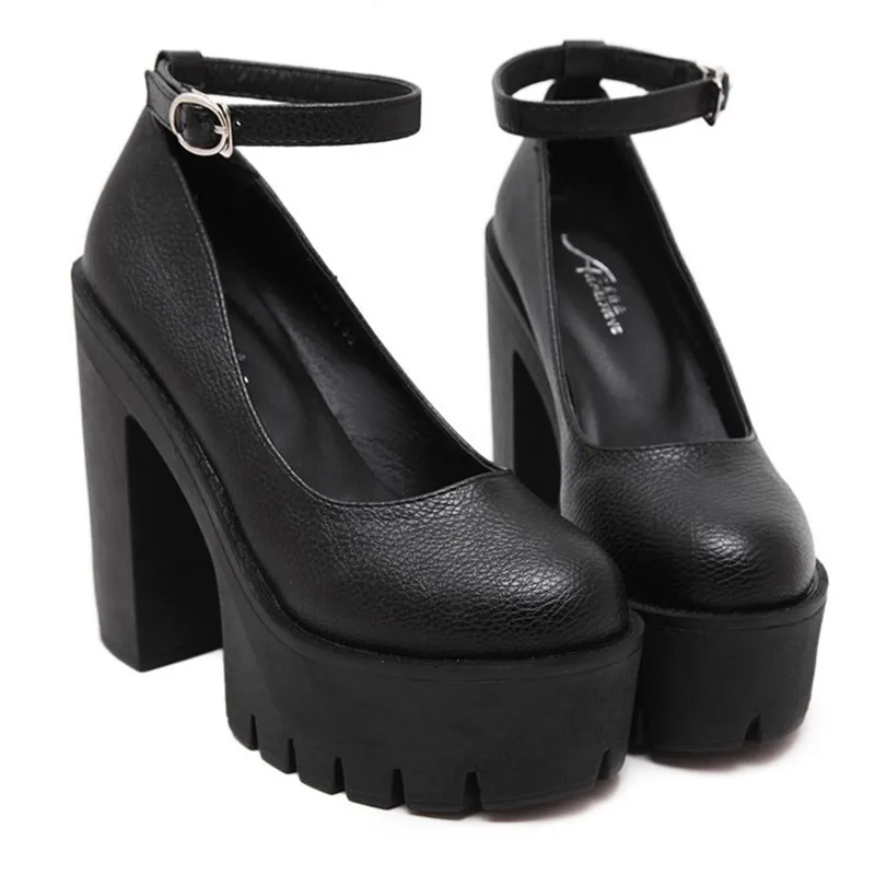 Женские туфли лодочки на высоком каблуке 13 см с круглым носком|Женские туфли| |