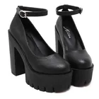 Женские туфли-лодочки на высоком каблуке 13 см, с круглым носком