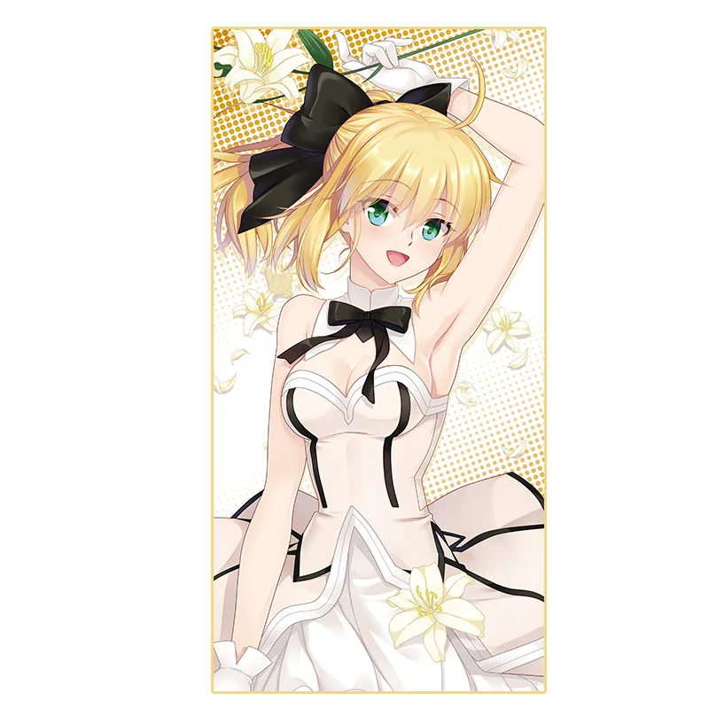 04 Аниме Fate/Grand Order FGO Jeanne d arc Alter Saber, полотенце для косплея, большое полотенце для ванной, милое повседневное полотенце для лица, мочалка, подарок - Цвет: 04