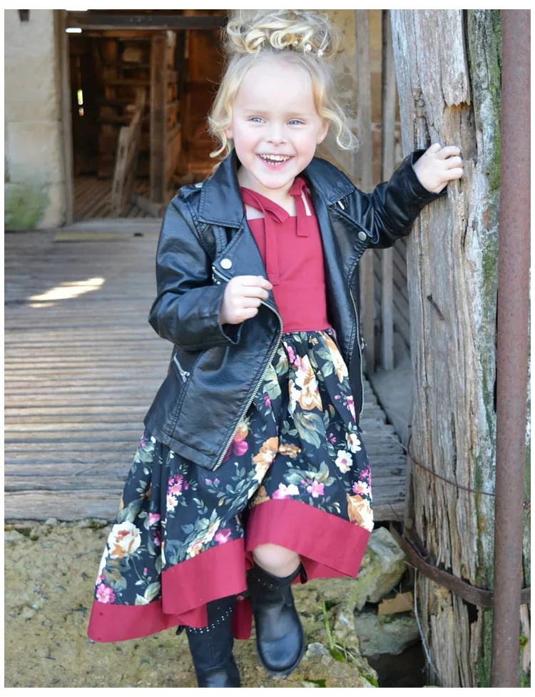 Летние платья для девочек яркие пляжные маленьких неправильвечерние формы детей