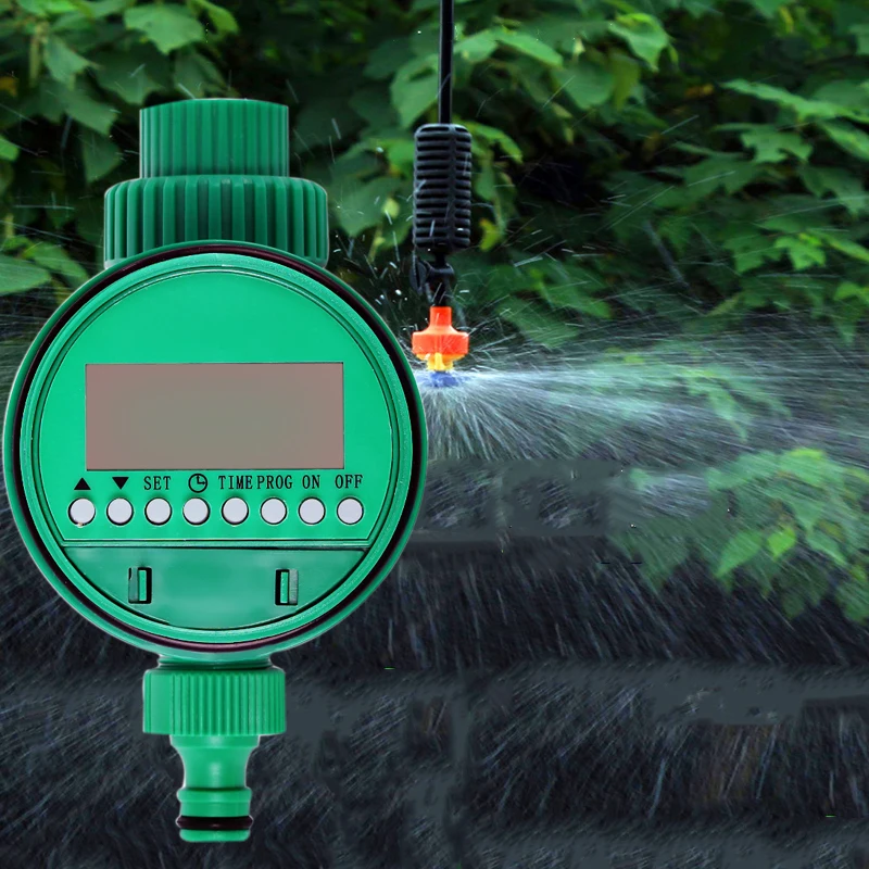 Automatic Watering Electronic Garden Timer Solenoid Valve Irrigation Sprinkler irrigator | Дом и сад