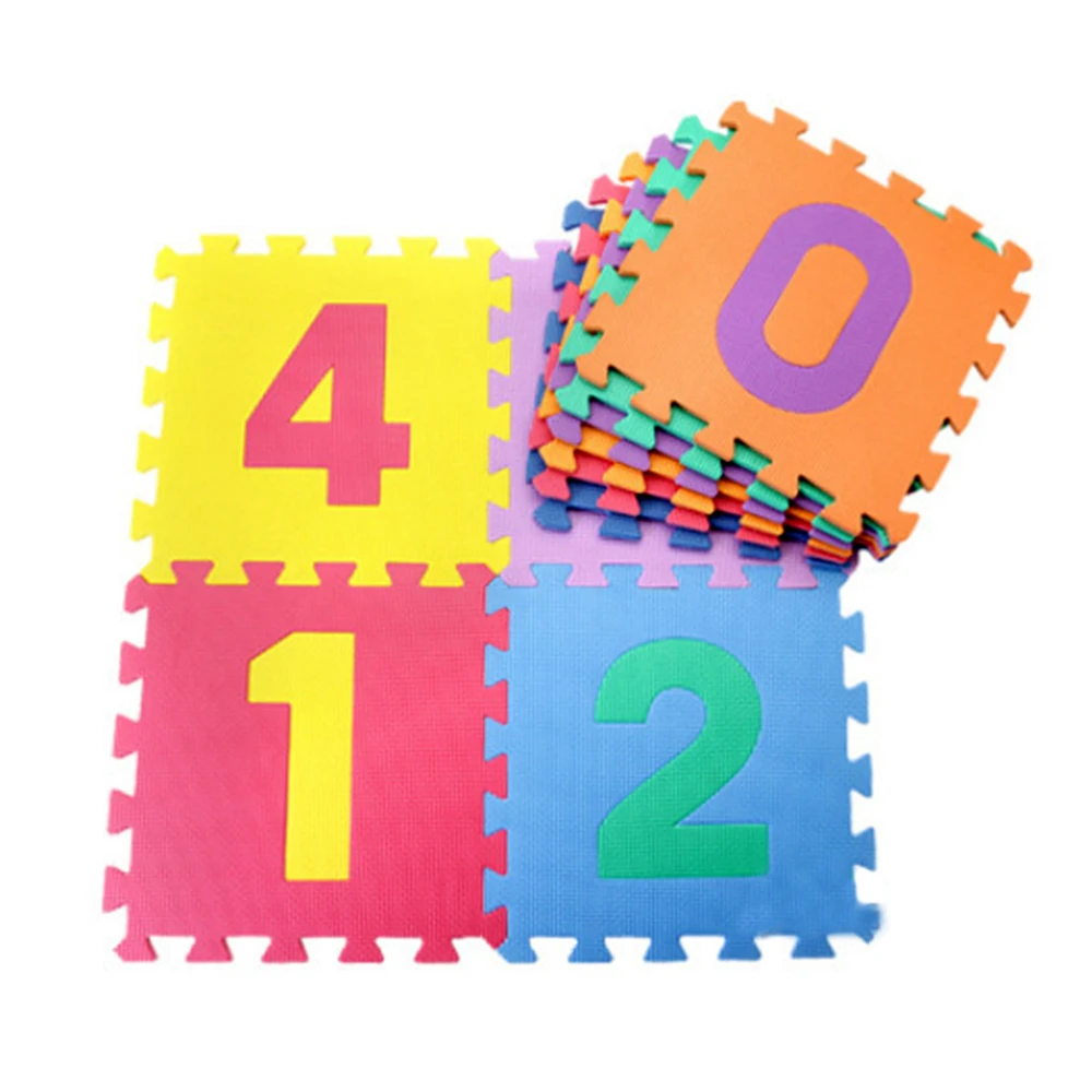 Детский коврик-пазл из вспененного этилвинилацетата развивающий для пола