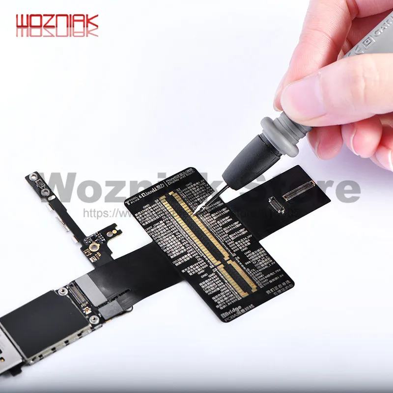 Диагностический кабель QianLi iBridge для iphone 6 6S 7 7P 8 8p x xs max сенсорная фронтальная
