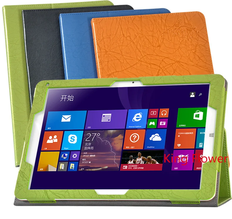 Чехол накладка из искусственной кожи с цветочным принтом для Chuwi Hi12 12 дюймов 3