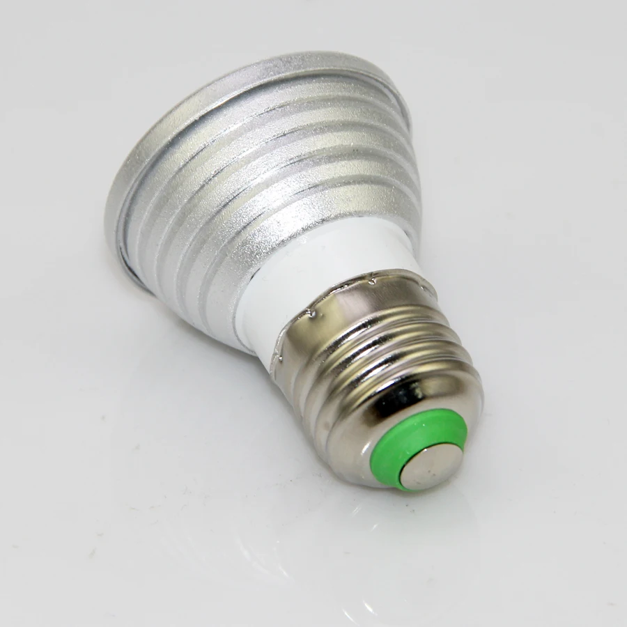 100 шт. 3 Вт RGB RGBW Светодиодная лампа для прожектора E27 E14 GU10 GU5.3 MR16 85-265 в разноцветная
