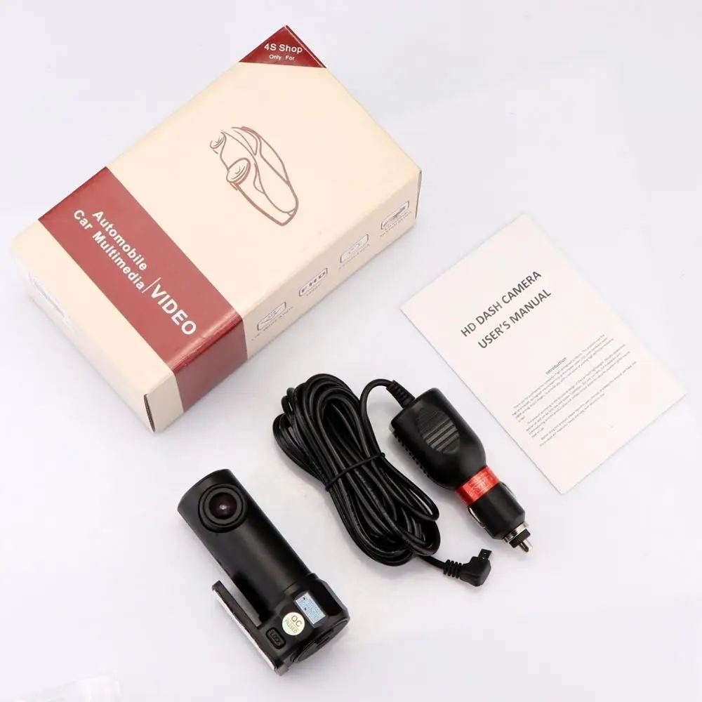 

720P FHD 1.2MP Dash Camera Mini Car Vehicle DVR Camera 360 Rotation Hidden Wi-Fi Dash Cam DVR Camcorder Video Camera Recorder