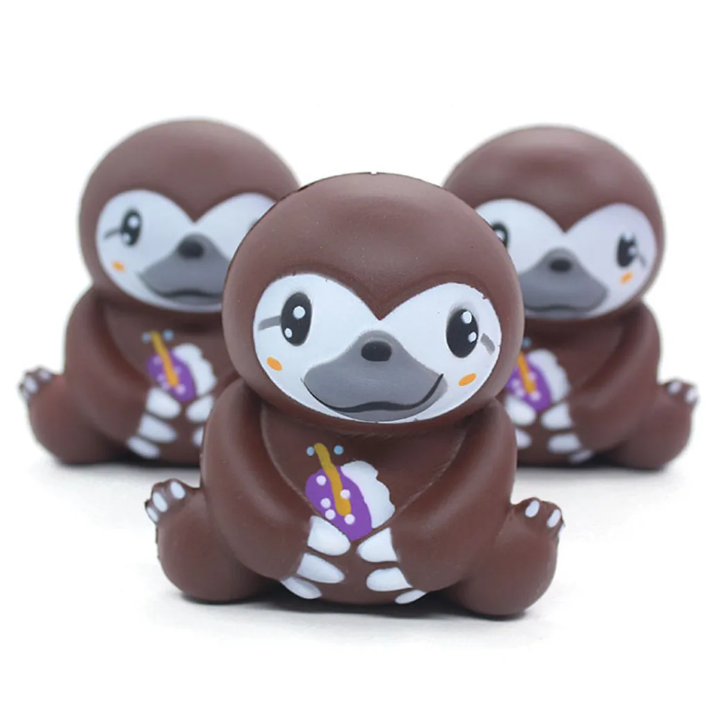 TELOTUNY Забавные куклы Kawaii анти-стресс Ленивец медленный рост облегчить Squishies веселые детские игрушки Squishy милые игрушки Горячее предложение Jan23