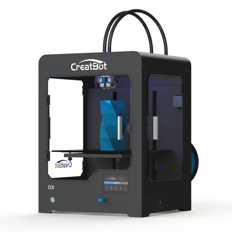 3D принтер Creatbot DX03 300*250*300 мм тройной экструдер/сопла с подогревом кровати 3 кг PLA