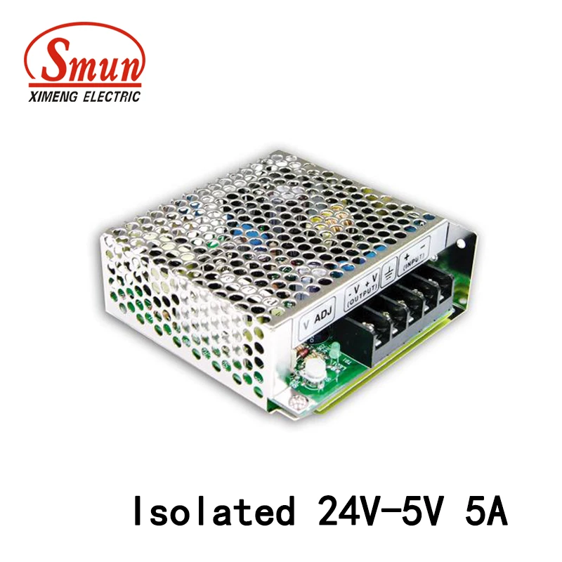 SMUN SD 25B 5 25 Вт 24 В постоянного тока в А изолированный преобразователь источника
