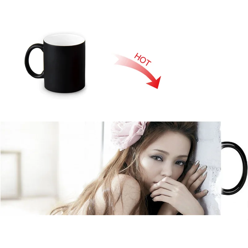 Волшебная кружка namie amuro Термокружка для чая молока воды керамическая на заказ