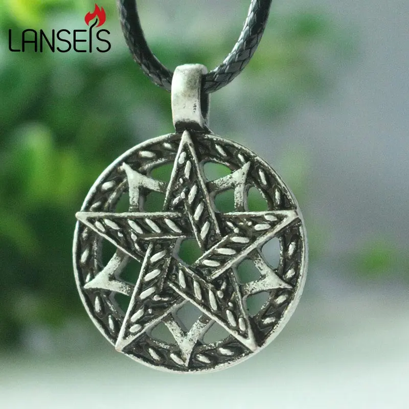 1 шт. Прямая поставка мужской кулон викингов пятиконечная звезда|women pendant|necklace