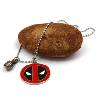 new deadpool necklace with booms pendant cute fashion necklaces cosplay toy accessories jewelry