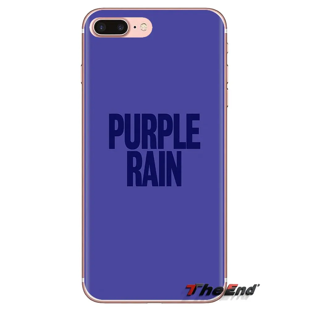 best songs Purple Rain Prince For Xiaomi Redmi 4A S2 Note 3 3S 4 4X 5 Plus 6 7 6A Pro Pocophone F1 Soft Transparent Shell Covers |