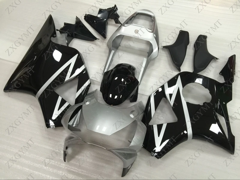 Наборы для тела CBR 954 RR 2002 - 2003 черный серебристый Кузов Honda Cbr954RR обтекатель 954RR 03 |