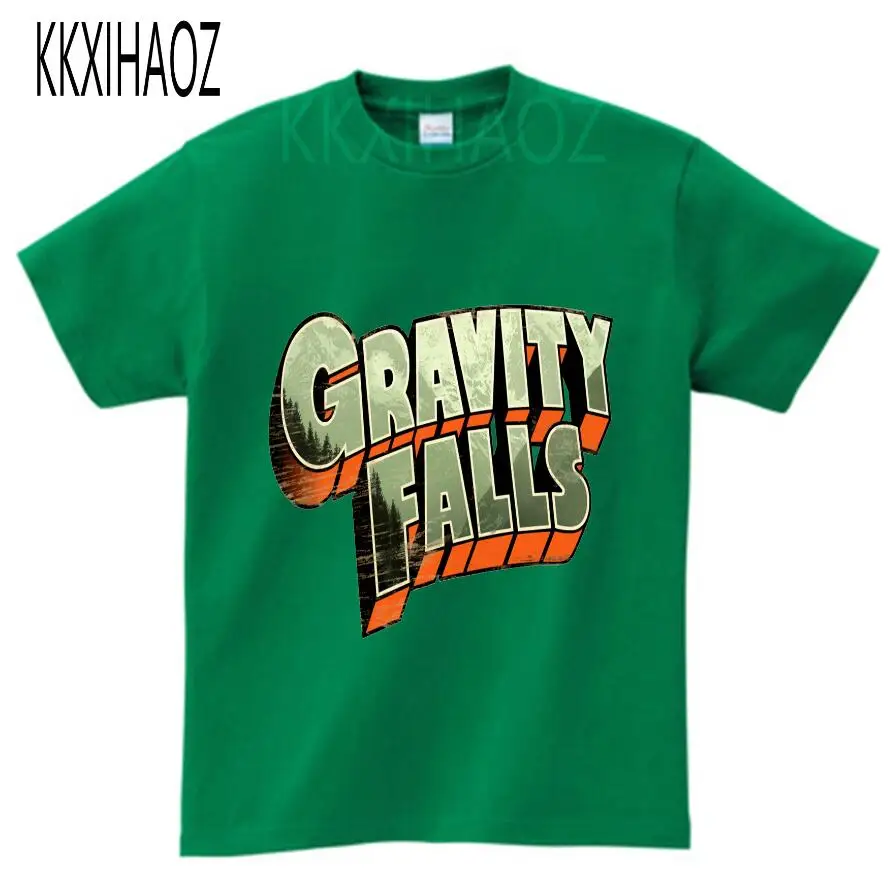 Gravity футболка c изображением круга с шифром аниме шифр счета косплей футболка с коротким рукавом Детская летняя футболка для девочек и мальчиков одежда с круглым вырезом футболки N - Цвет: green childreT-shirt