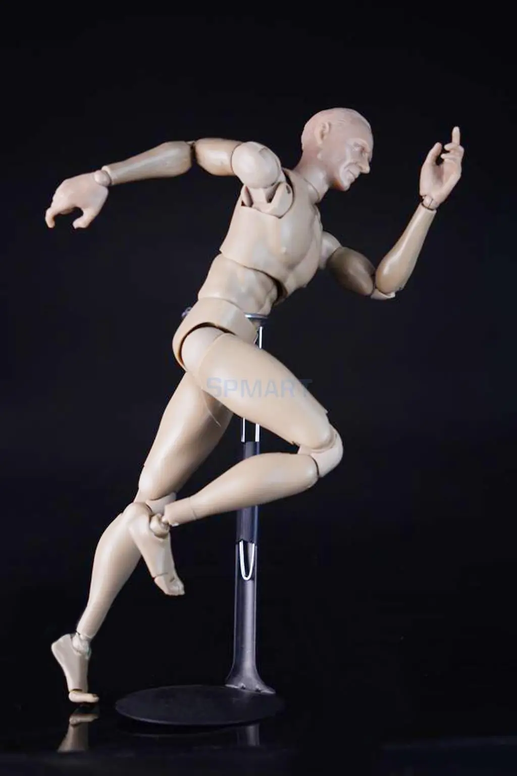 Черная регулируемая подставка для куклы/медведя 2 шт. поддержки в масштабе 1/6 C