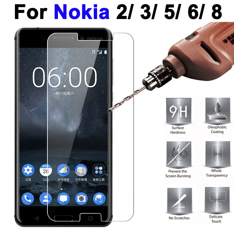Защитное стекло для nokia 730 535 520 Защита экрана nokia520 9h Закаленное Защитная пленка