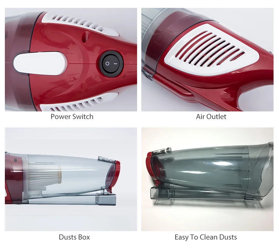 Tuansing Новый мини Ультра тихий ручной пылесос бытовой мощный пылеуловитель