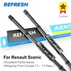 REFRESH Wiper Blades for Renault Scenic Fit Slider  Bayonet Arms Model Year from 2003 to 2018