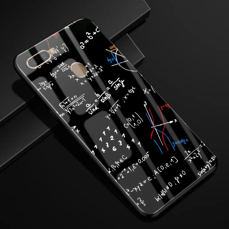 10 Для OPPO A7 чехол 6,2 ''стеклянный силиконовый бампер+ Жесткий PC стекло задняя крышка для OPPO AX7 CPH1901 CPH 1901 OPPOA7 AX 7 A 7 чехол для телефона s - Цвет: 10