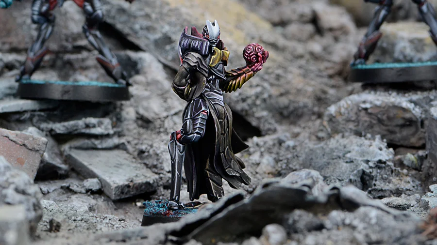 [Loong Way Miniatures] Corvus Belli Infinity 0679 пневматическая Арка UR HEGEMONY 32 мм Металлические